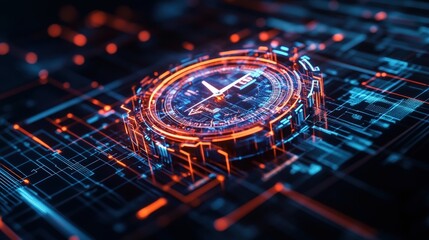 Stylish watch positioned on a detailed blueprint background illustrating the design and engineering of timepieces