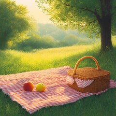 "A field of wildflowers stretching out under a golden sunset, with butterflies fluttering around."