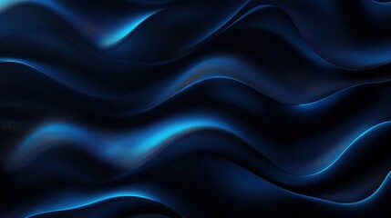 Fototapeta premium Elegant abstract wave pattern in deep blue, perfect for backgrounds and creative projects.