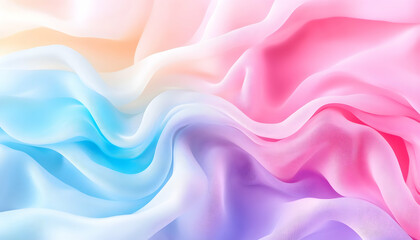 Obraz premium Pastel ombre fabric texture background.