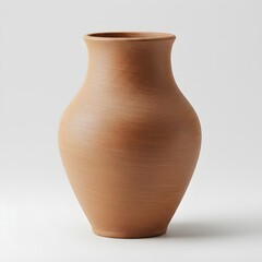 clay jug on a wooden background