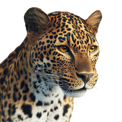 Majestic Leopard Intense Gaze Wild Beauty Powerful Predator
