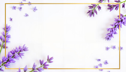 Elegant wedding invitation background with Twilight Lavender, sophistication