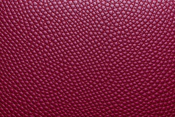 maroon flat grain leather fabric texture background with smoot flat lay polished finish. 
