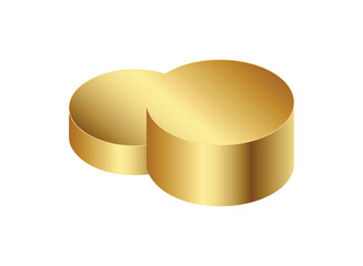 Elegant Gold Product Podium