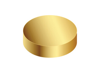 Elegant Gold Product Podium