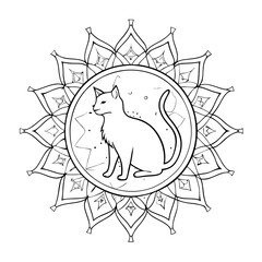 Whimsical Wonders: Fantasy & Artistic Cat Silhouettes for Creative Designs