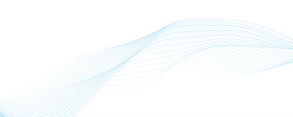 Abstract wave lines dynamic flowing colorful light isolated background digital gradient transparent tech curve creative technology flowing smooth  Abstract wavy element for design on transparent 