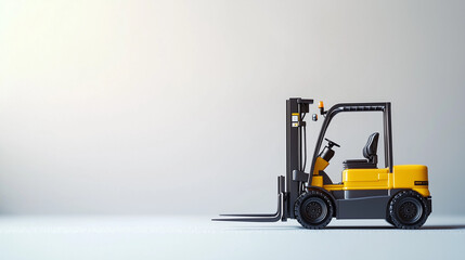 Warehouse Forklift in Action – Professional Photography