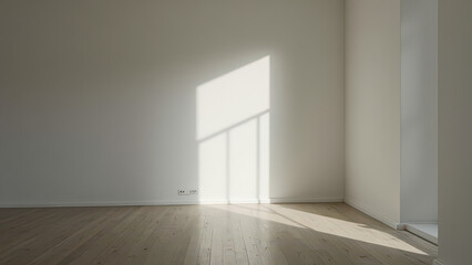 Fototapeta premium Embrace the Light: Serenity in Minimalism