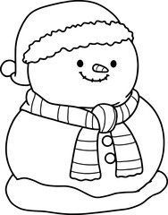 cute snowman