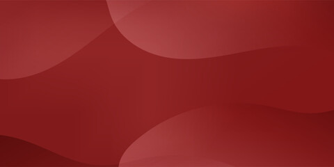 Obraz premium Red abstract background. Dynamic wave composition. Modern and Creative Trend design in vector illustration