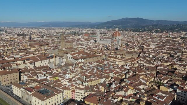Florence City Center Aerial View