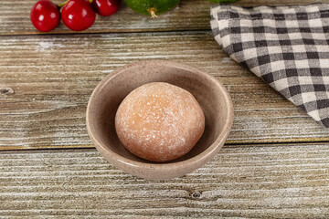Japanese rice dessert mochi cake