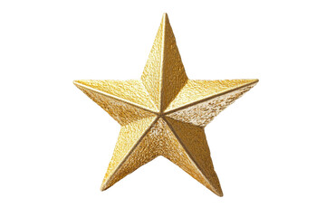 Obraz premium Golden Star Halo Wing Comet - A radiant golden star, symbolizing achievement, hope, guidance, aspiration, and celestial wonder. Its metallic texture adds a touch of luxury