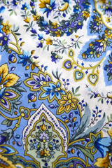 folk Russian pattern on a scarf