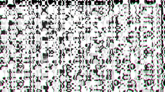 Abstract of flowing line mash shapes transition strobe glitch geometrical shapes and line mash transition. Growing illusion futuristic mesh for music stage, rave, shows, techno music