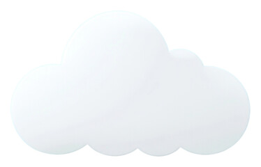 Fototapeta premium PNG White cloud illustration background blue.