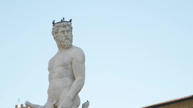 Statue in Florence City Center, Italy