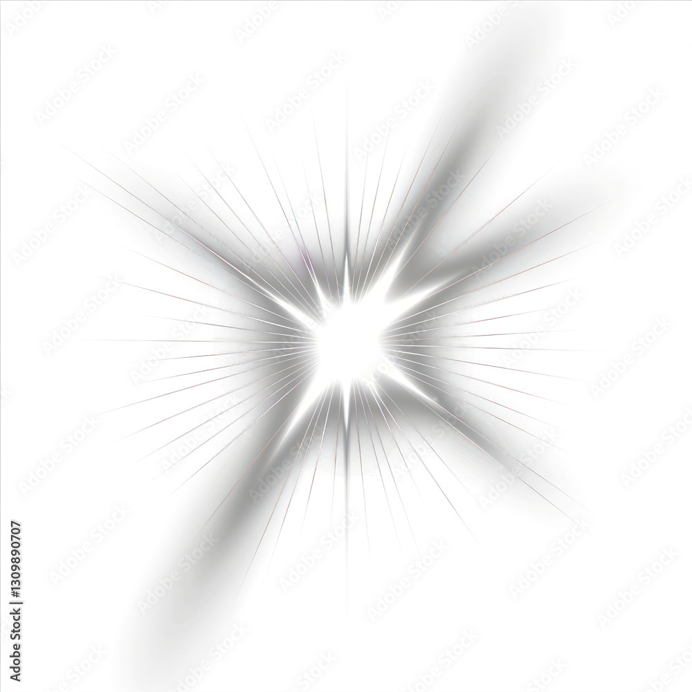 Canvas Prints png vector light effect background explosion lighting.