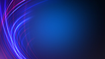 Quarantine coronavirus. Work online at home. World pandemic. Abstract blue banner