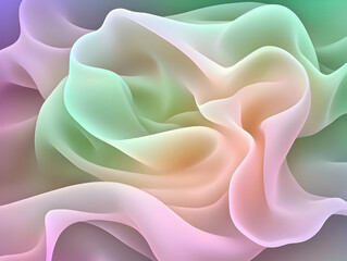 Pastel Abstract Background Image Soft Waves