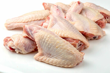 Fresh Chicken Wings Ready for Cooking