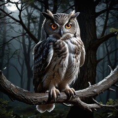 Fototapeta premium Great Horned Owl