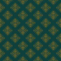 damask pattern vector Perfect for bed sheets, carpets, and wallpapers, the seamless, vintage patterns add a touch of classic luxury to any fabric.