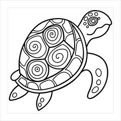 turtle vector illustration