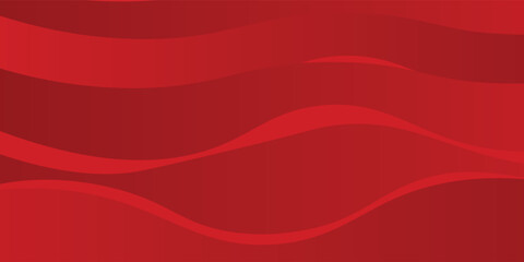 Abstract red and gold ribbons background. Used to decorate advertisements, publications, Eps10 vector modern art