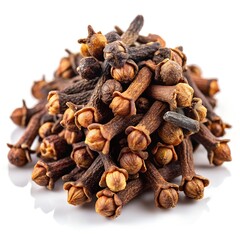 Fototapeta premium Spice cloves isolated on background white