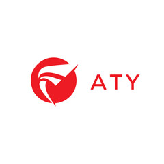 ATY Letter Logo