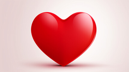 A large red heart with the text "Happy Valentine's Day" on a white background, perfect for romantic designs.

