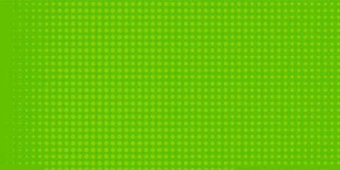 Dots halftone green color pattern gradient texture with technology digital background. Dots pop art comics
