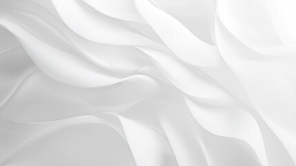 Obraz premium Geometric halftone textured White light background abstract design. for banner, poster. Minimal Style.