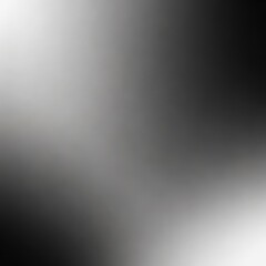 Abstract Black and White Gradient Background with Soft Light Effects