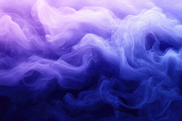 Abstract image of swirling purple and blue smoke, creating a dreamy and ethereal atmosphere.