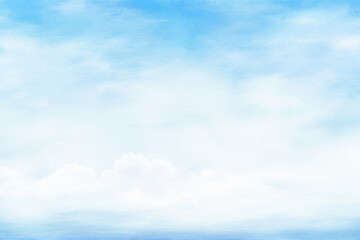 Serene blue sky  png overlay effect, transparent background