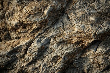 Brown and dark rock texture, realistic stone background for photography and design
