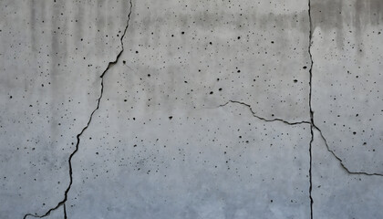 Rough Concrete Wall Texture with Cracks