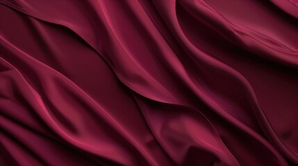 Obraz premium Elegant Maroon Textile for Fashion Backdrops