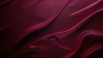 Obraz premium Smooth Maroon Silk for Fashion and Luxury Themes