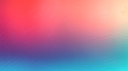 Obraz premium A soft gradient color background with smooth transitions of orange, pink, and blue for presentations.