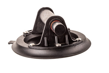 suction cup. studio lighting. for glass handling, in window and tile manufacturing, close-up.