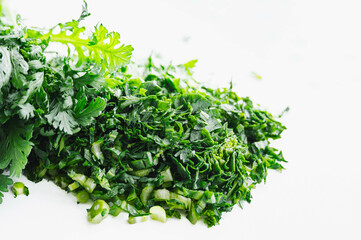 春菊のみじん切り