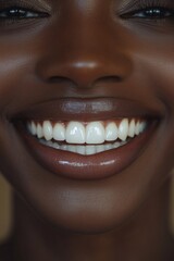 Woman with missing tooth