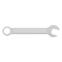 combination wrench. tools. carpentry. industry. mechanics and maintenance. vector illustration. workshop