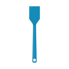 blue spatula. cookware. kitchenware. cooking. frying. restaurant. chef. vector illustration