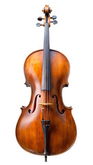 Fototapeta premium violin cello on white background